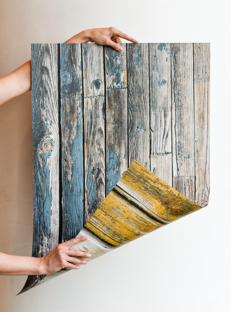 Painted Wood | Textured Vinyl Backdrop