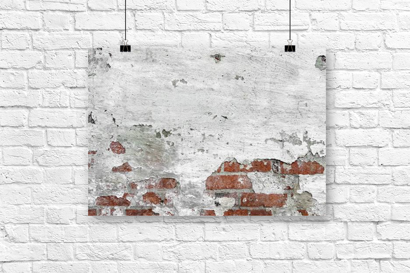 Old Brick Wall | PHOTOGRAPHY FLAT LAY BACKDROP